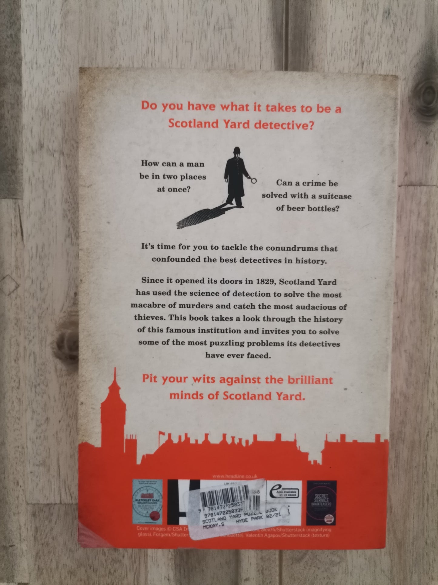 The Scotland Yard Puzzle Book – Sinclair McKay