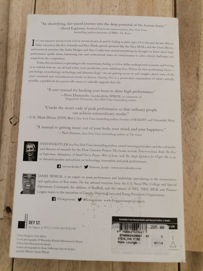 Stealing Fire by Steven Kotler & Jamie Wheal