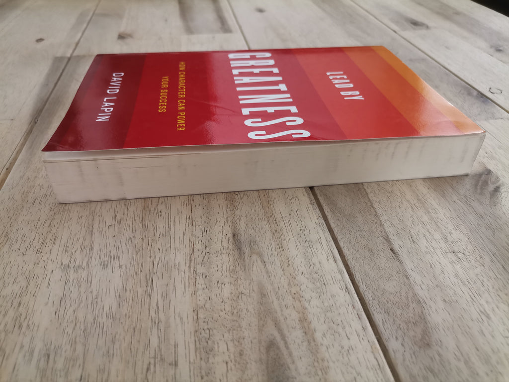 Lead by Greatness – David Lapin