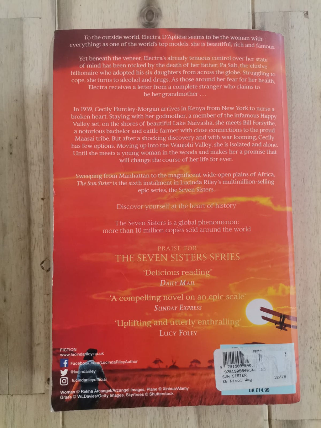 The Sun Sister – Lucinda Riley
