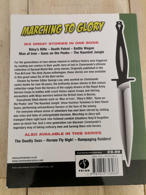 Commando For Action And Adventure Marching To Glory