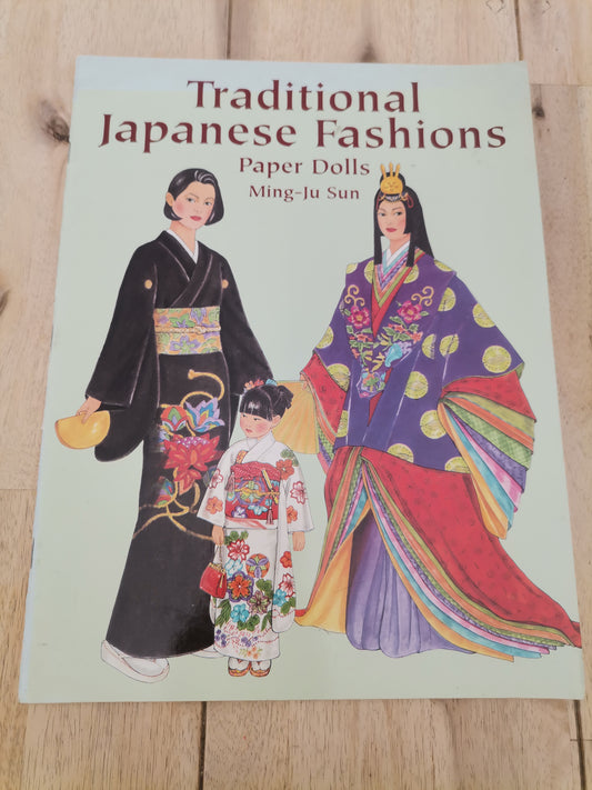 Traditional Japanese Fashions  Paper Dolls