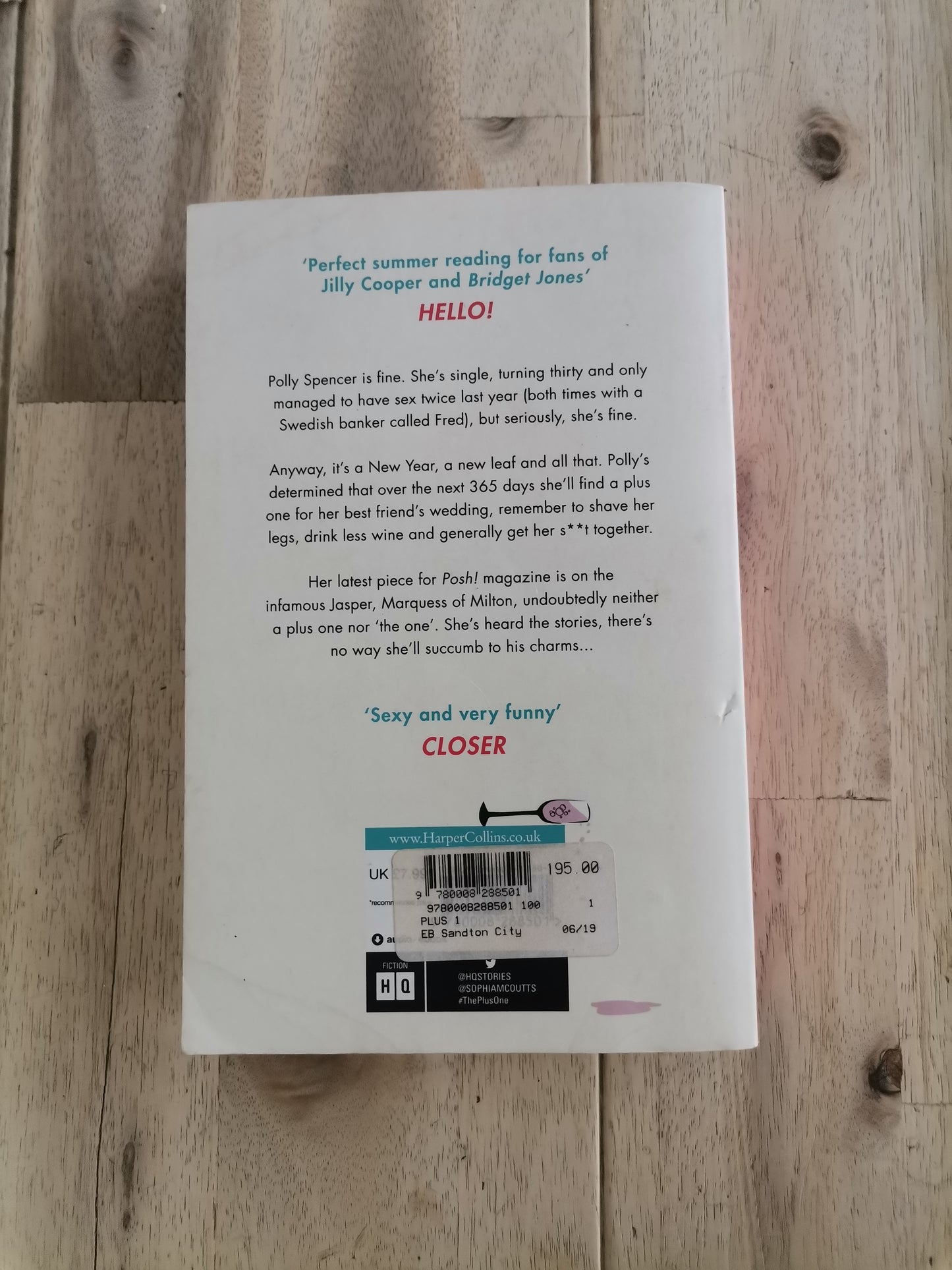 The Plus One by Sophia Money-Coutts