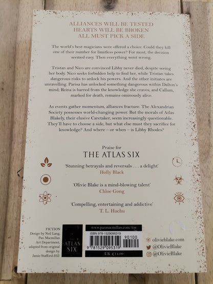 The Atlas Paradox Olive Blake