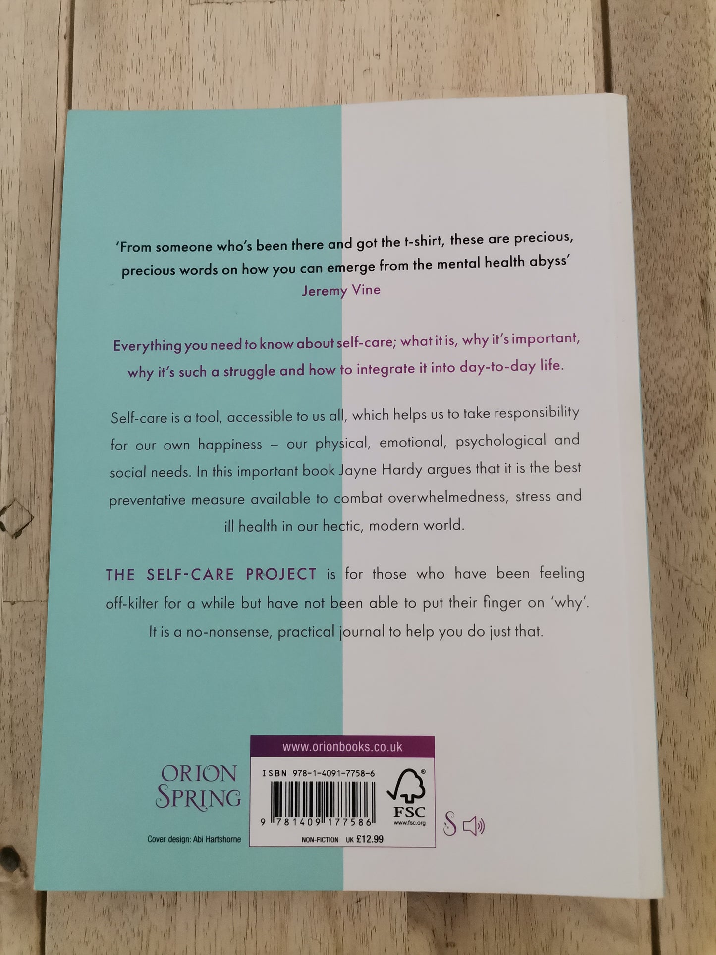 The Self‑Care Project by Jayne Hardy