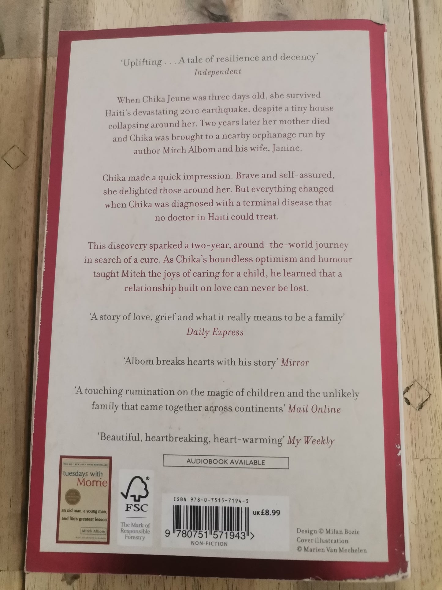 Finding Chika by Mitch Albom