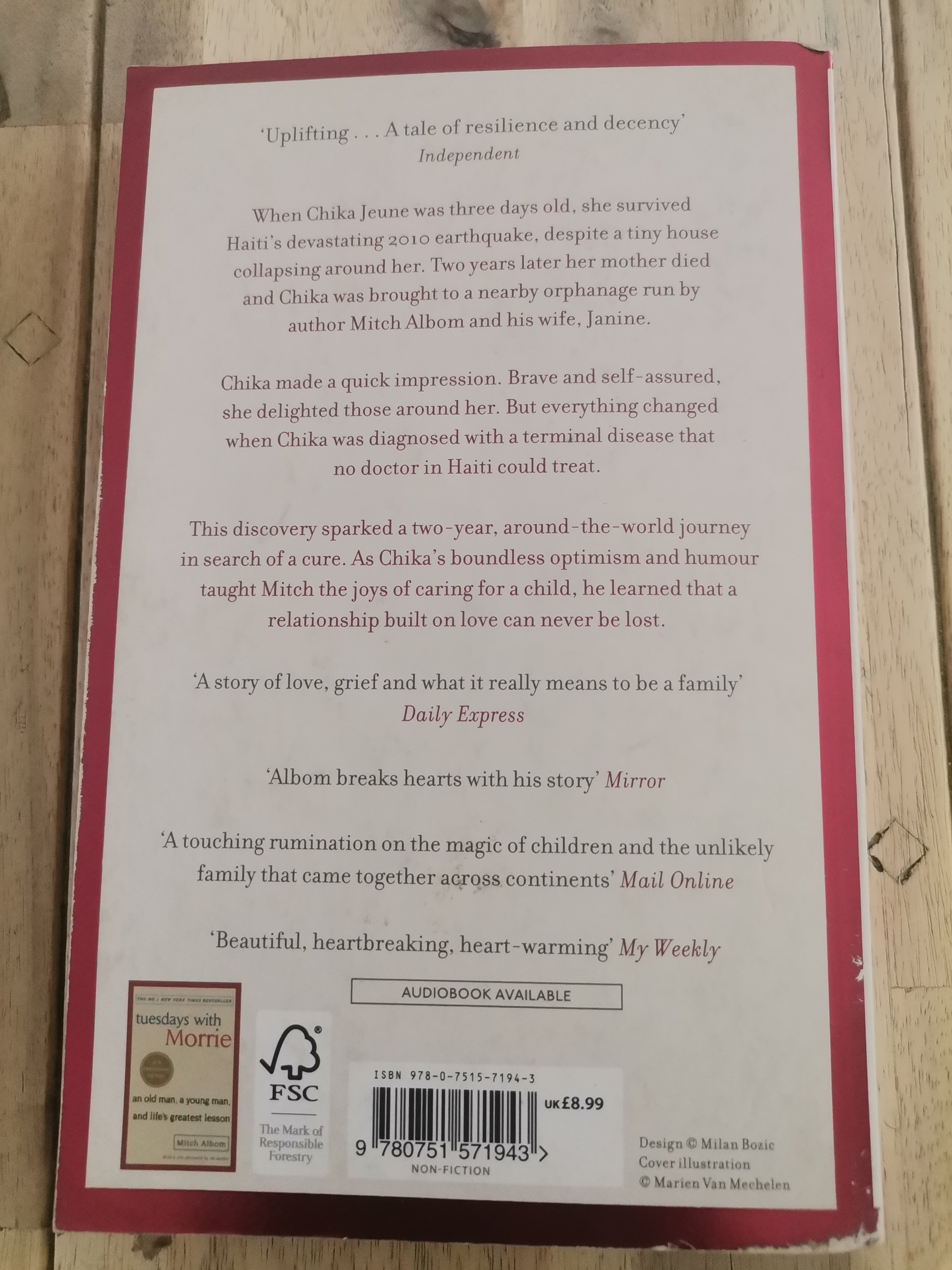 Finding Chika by Mitch Albom