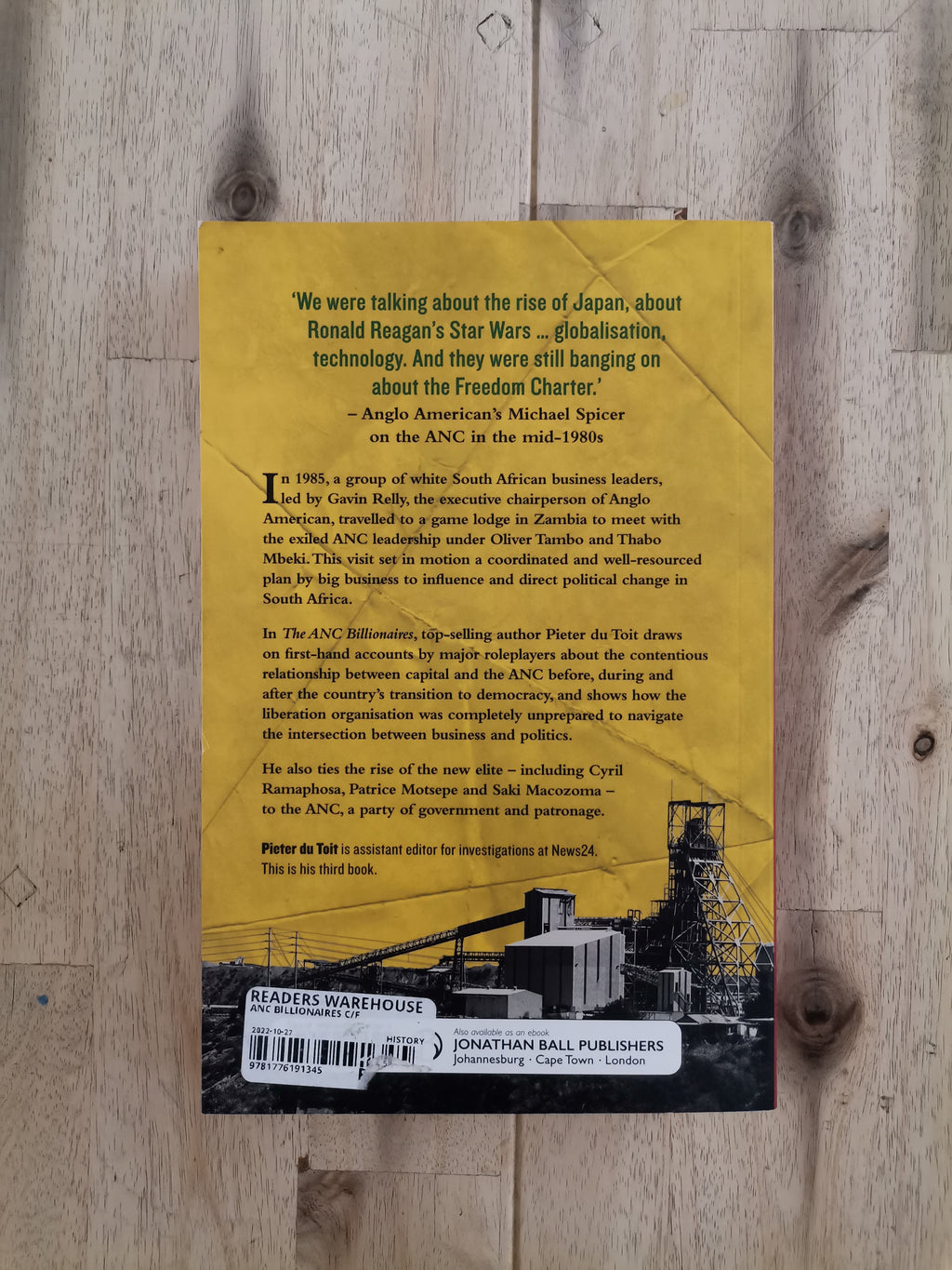 The ANC Billionaires – Pieter du Toit