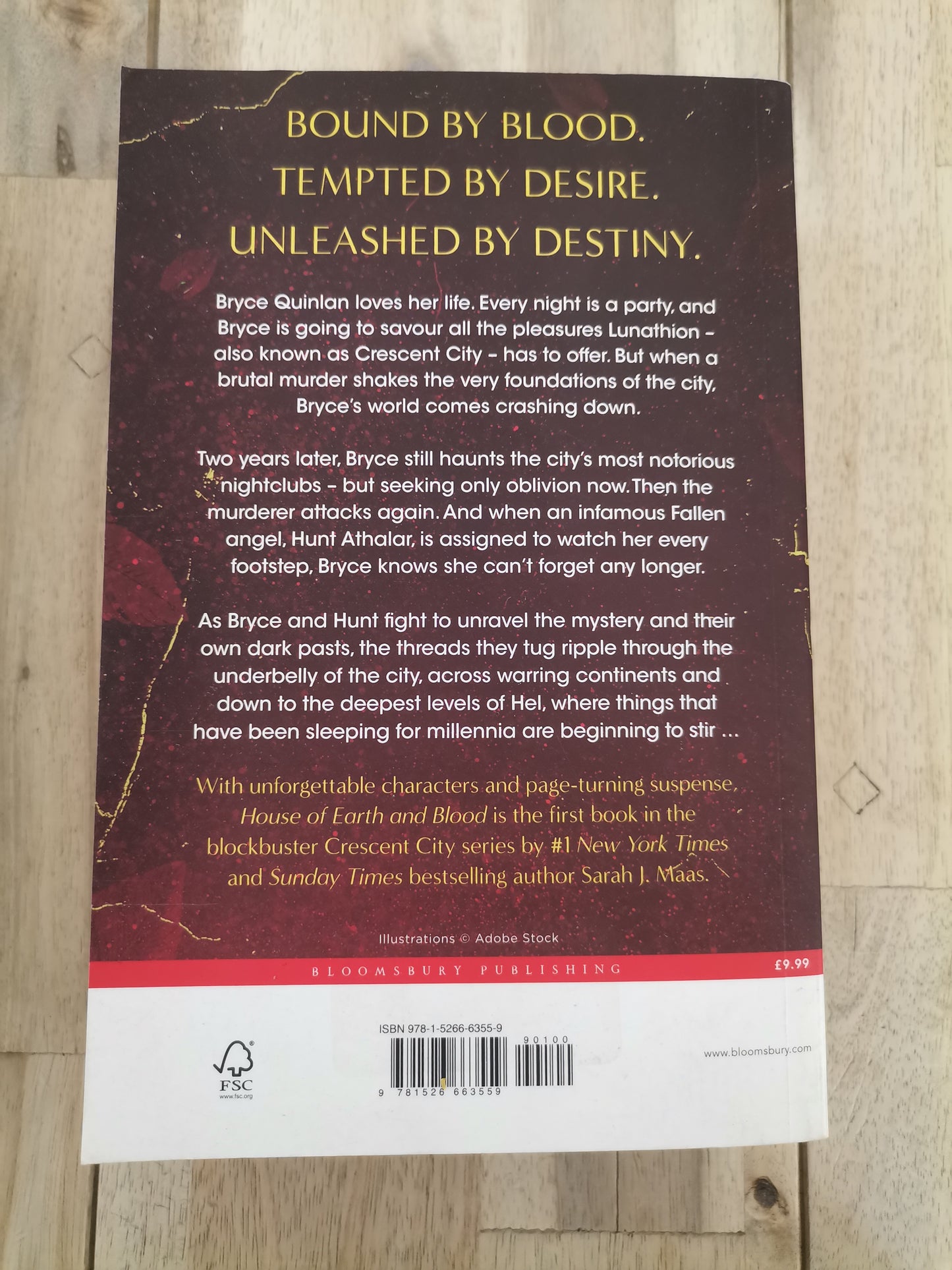 House of Earth and Blood by Sarah J. Maas - Paperback