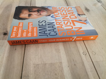 Start Your Business in 7 Days - James Caan (Trade Paperback)