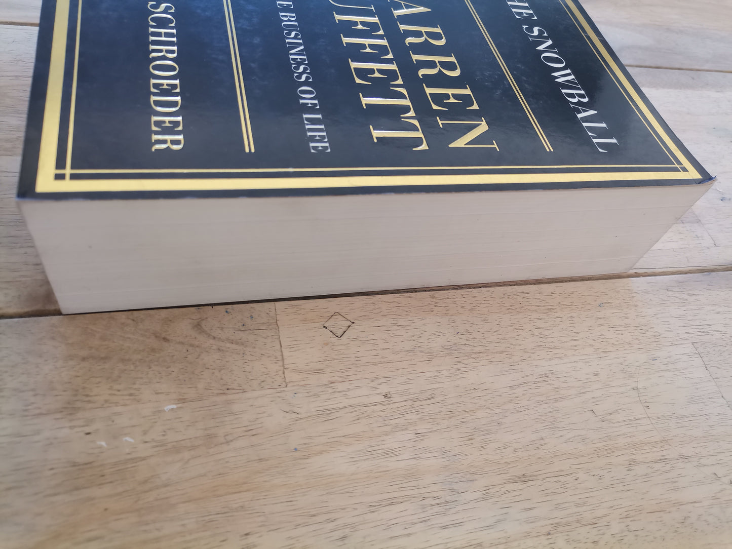 The Snowball Warren Buffett and the Business of Life by Alice Schroeder