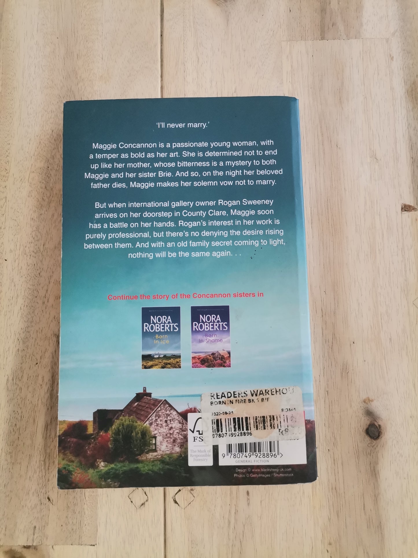 Born in Fire by Nora Roberts (Irish Born Trilogy #1)