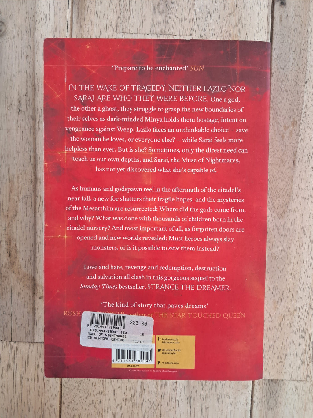 Muse of Nightmares (Strange the Dreamer #2) – Laini Taylor