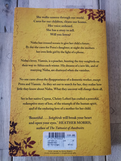 Songbirds by Christy Lefteri