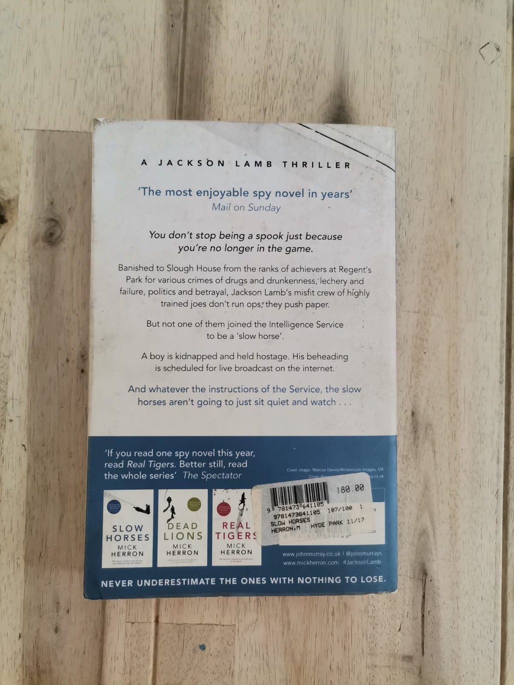 Slow Horses – Mick Herron