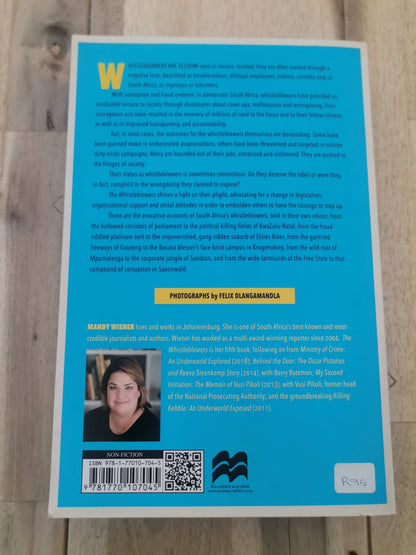 The Whistle Blowers by Mandy Wiener