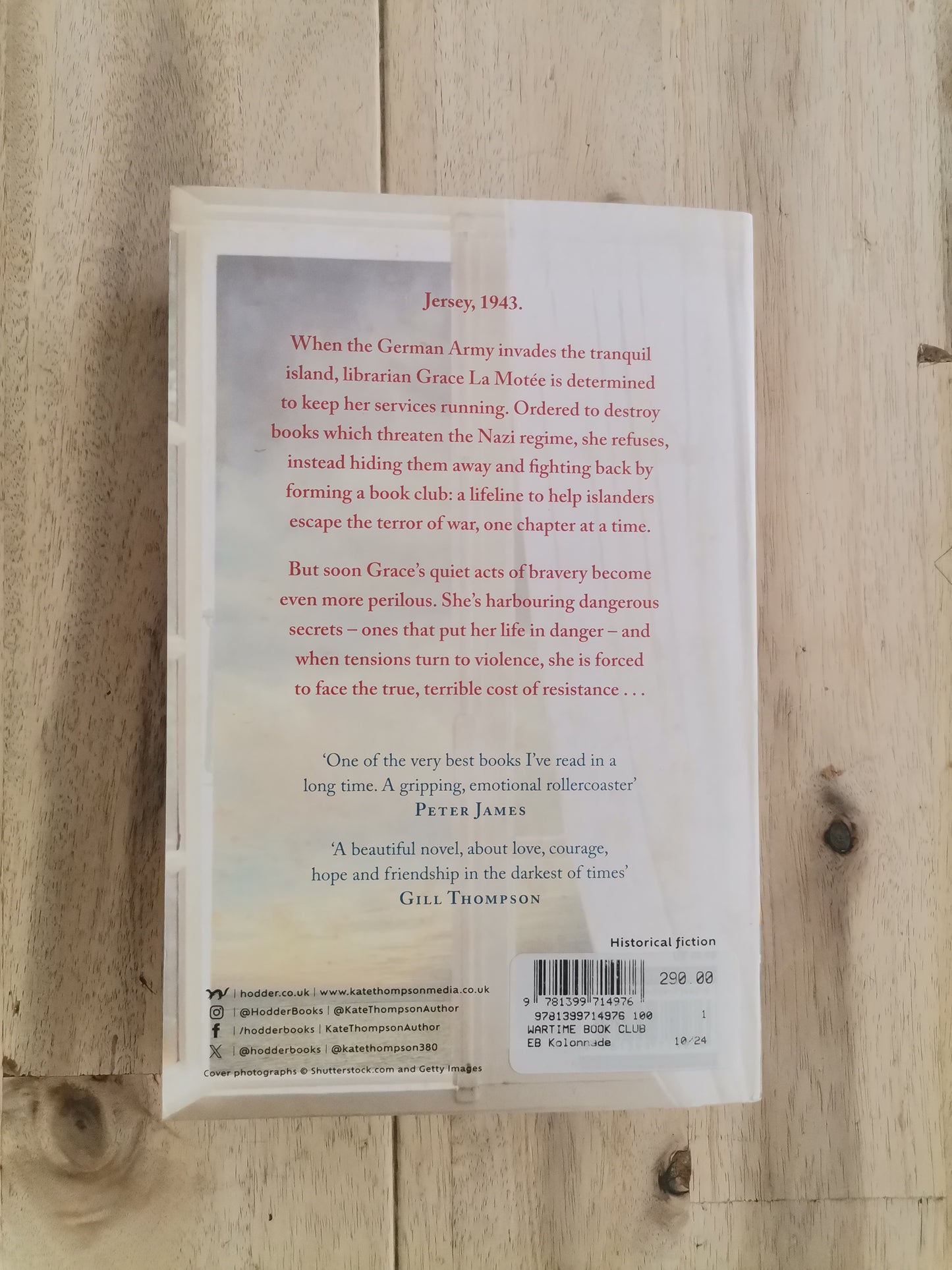 The Wartime Book Club by Kate Thompson