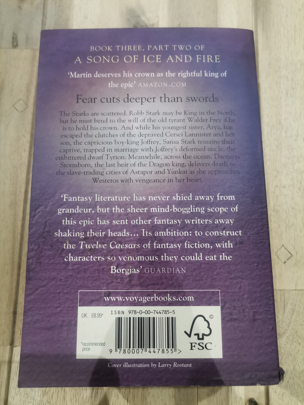 A Storm of Swords: Part Two – Blood and Gold by George R.R. Martin