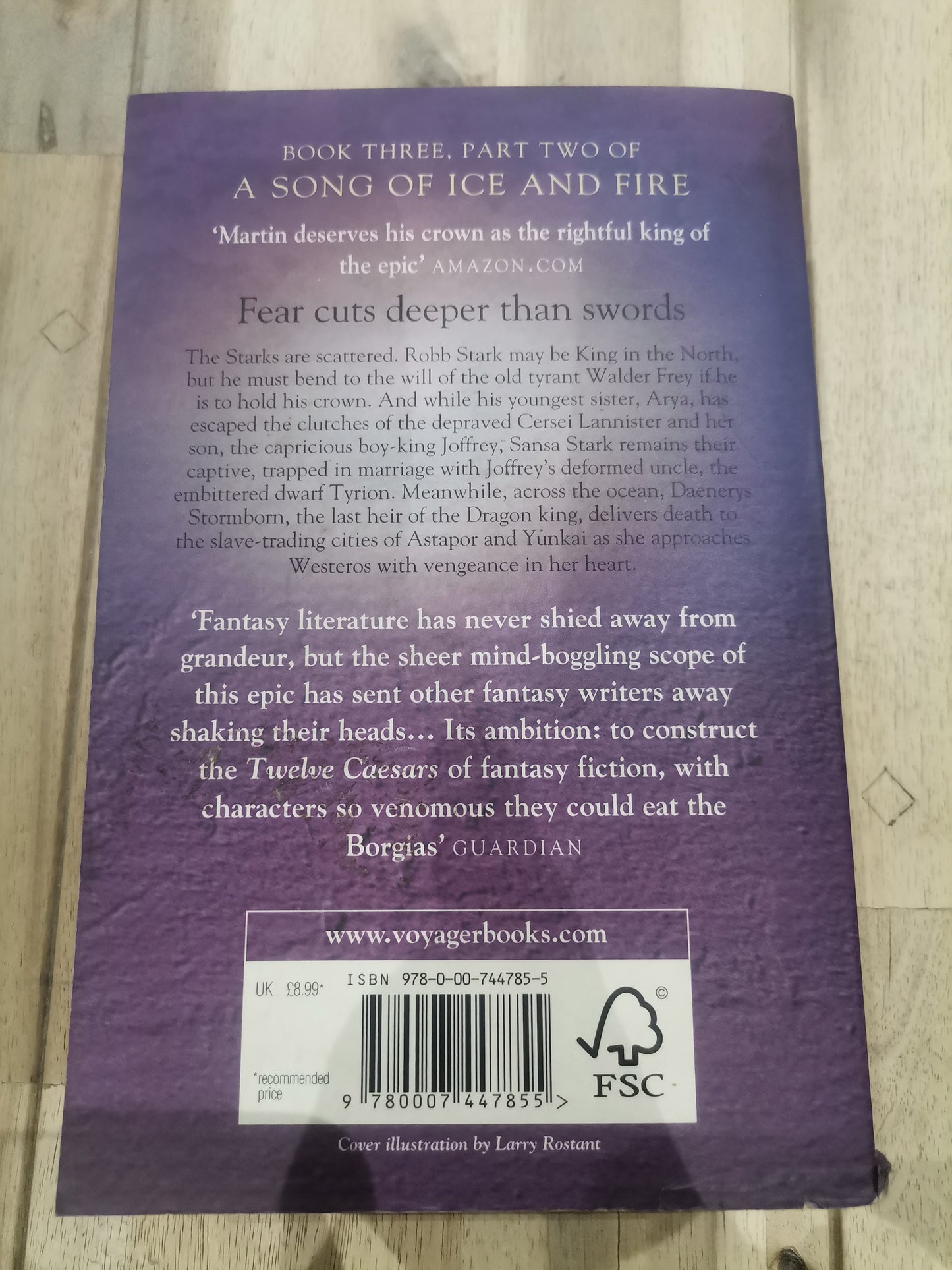 A Storm of Swords: Part Two – Blood and Gold by George R.R. Martin