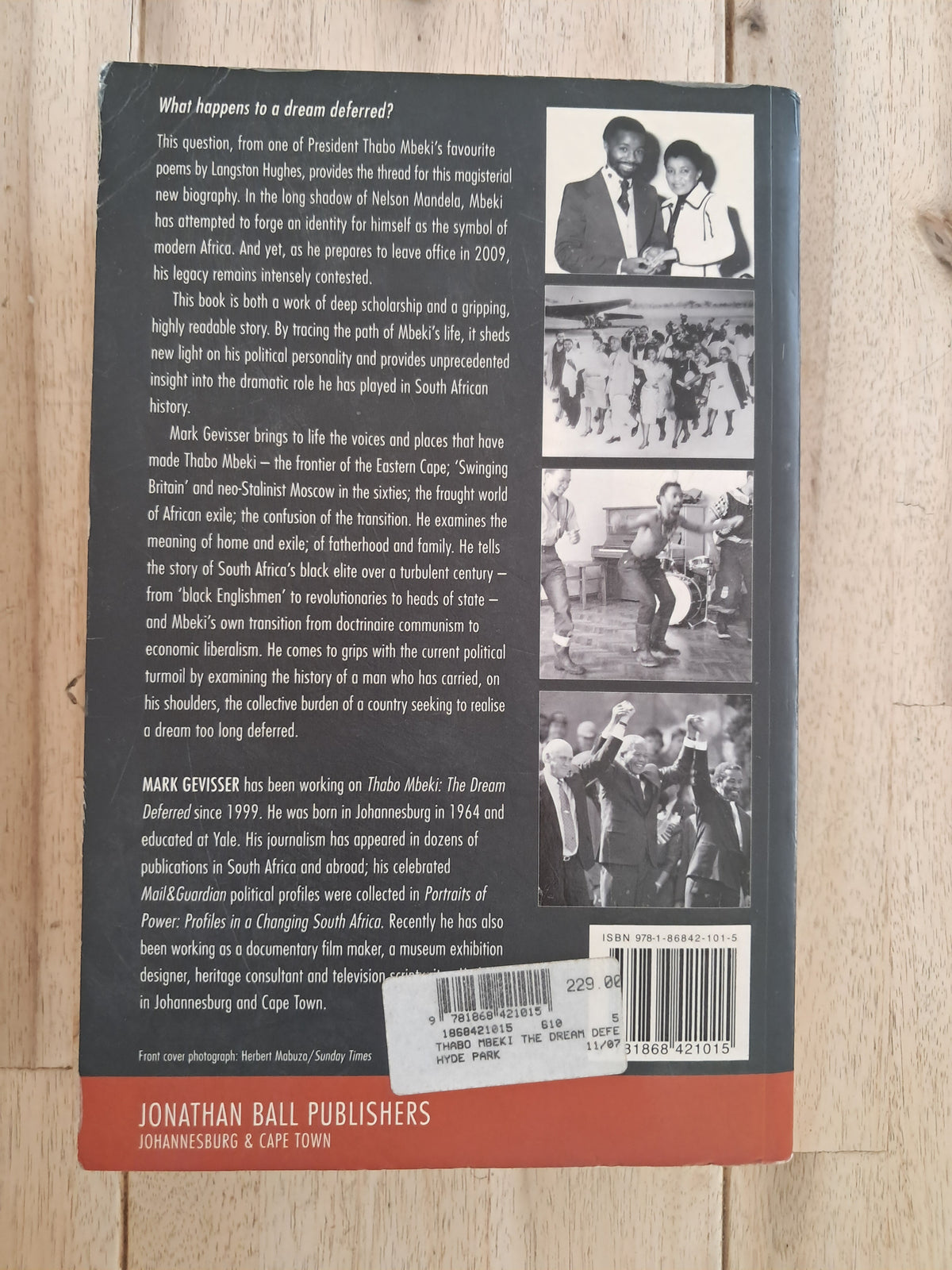 A Dream Deferred: Thabo Mbeki – Mark Gevisser