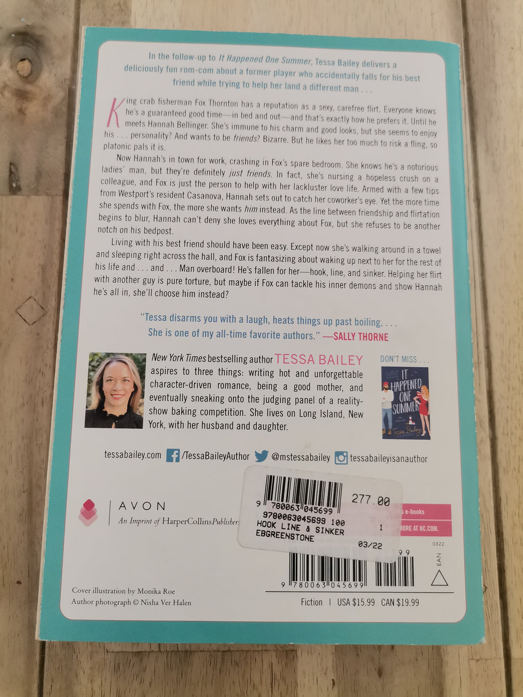 Hook, Line, and Sinker by Tessa Bailey
