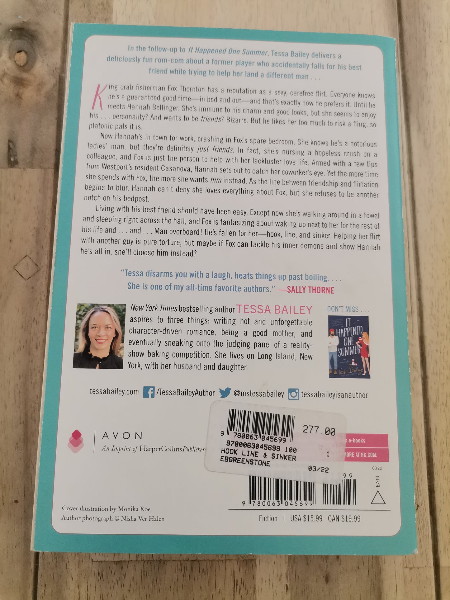 Hook, Line, and Sinker by Tessa Bailey