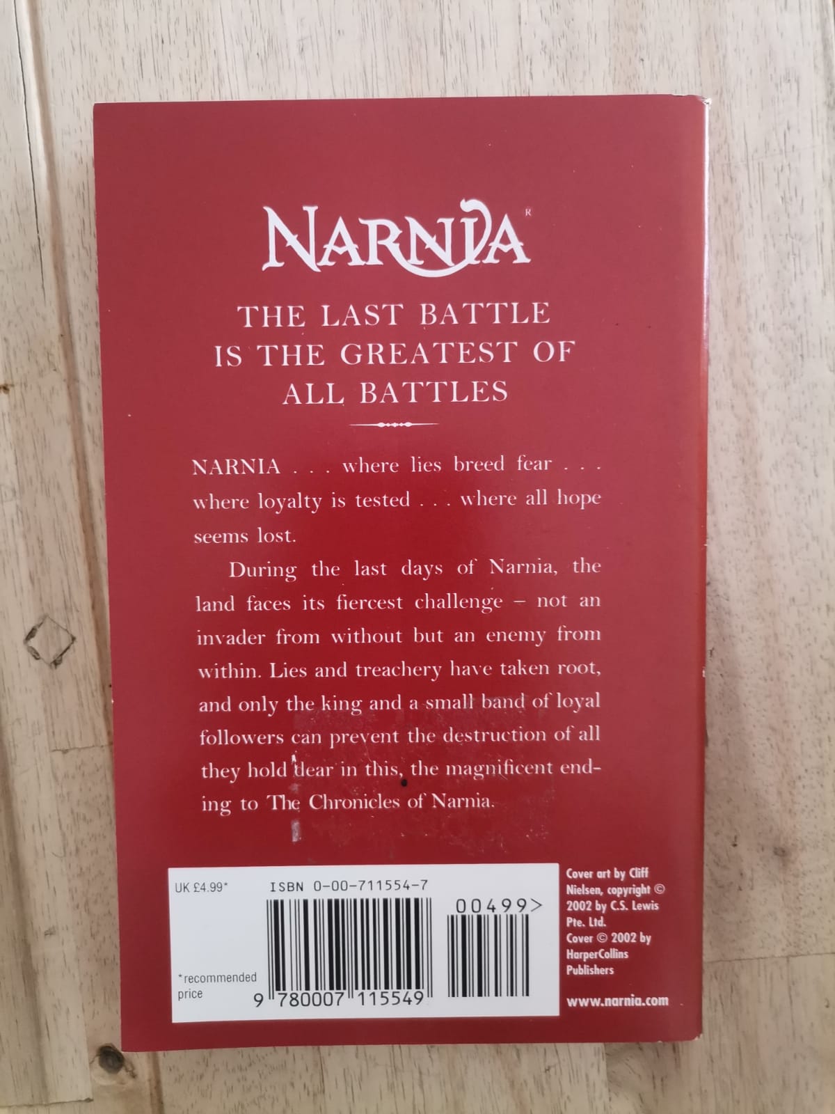 The Chronicles of Narnia Books 1-7 – C.S. Lewis