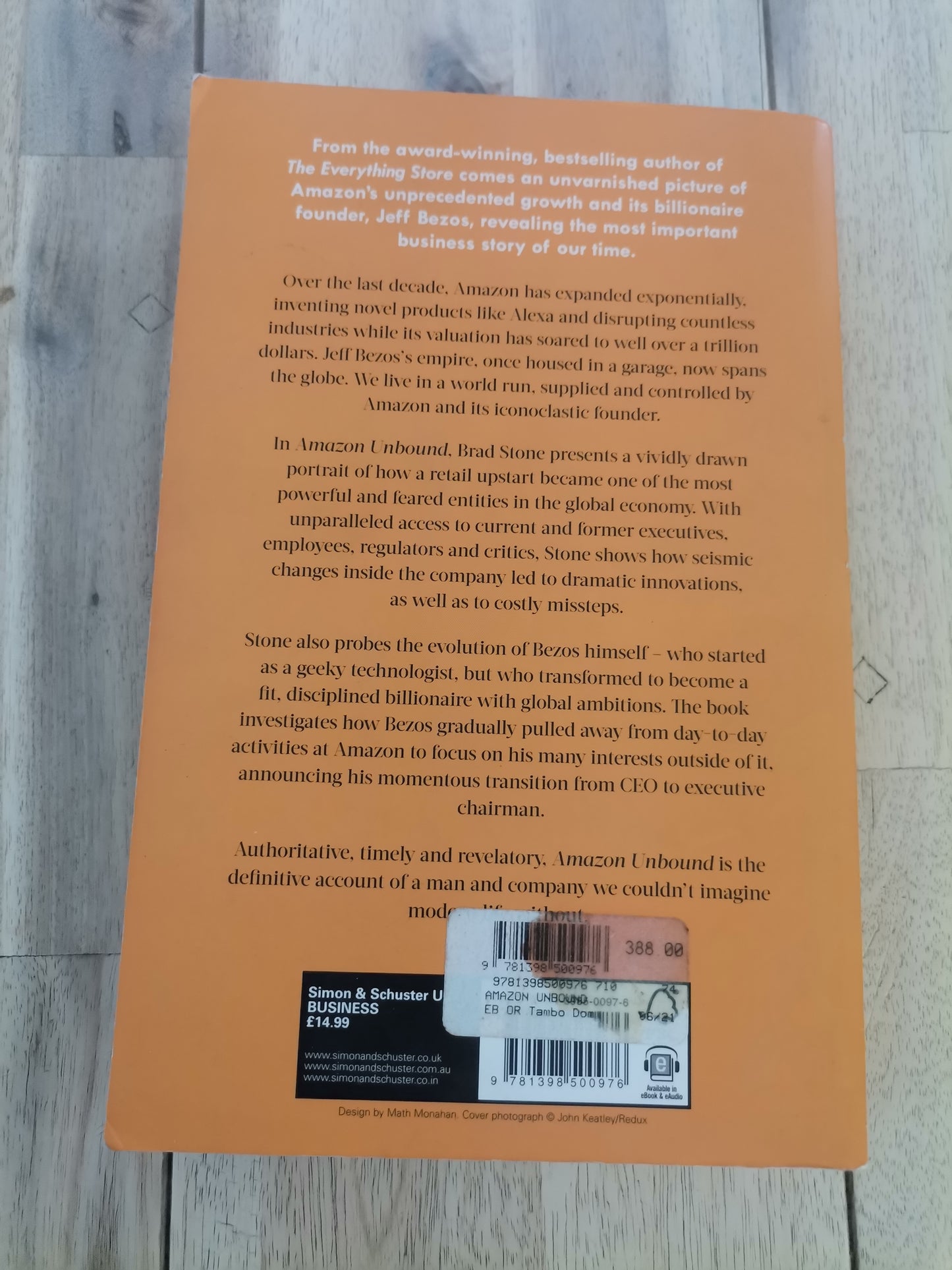 Amazon Unbound by Brad Stone