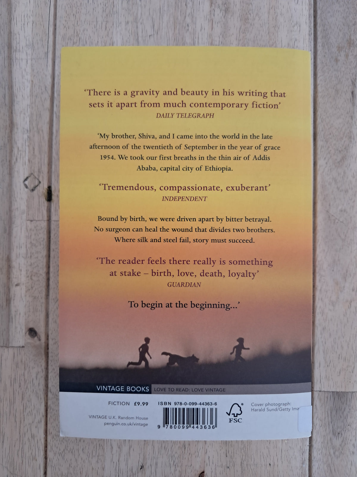 Cutting for Stone – Abraham Verghese