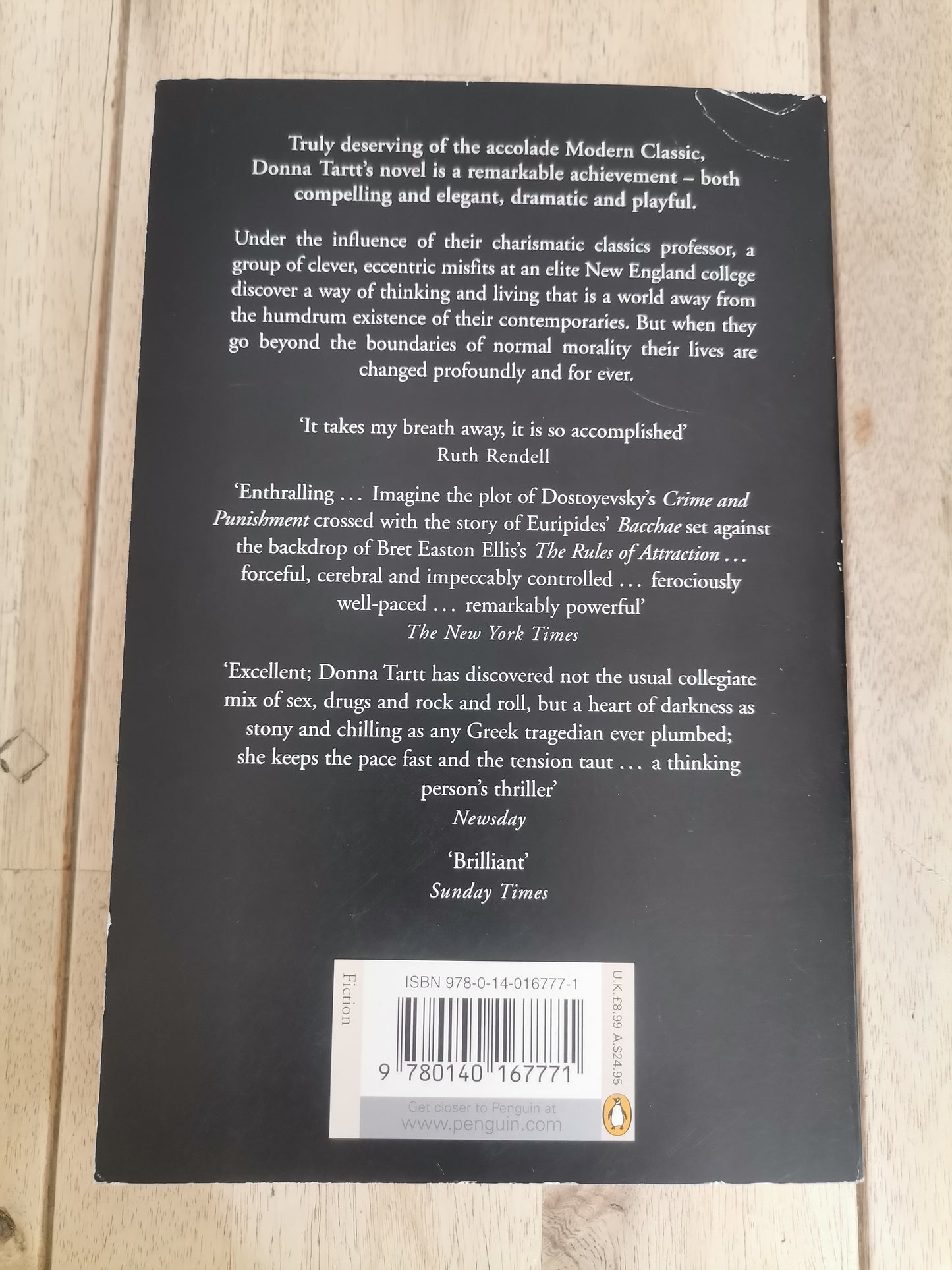 The Secret History by Donna Tart