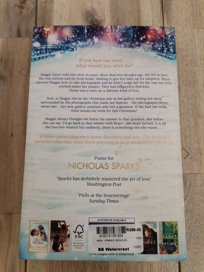 The Wish by Nicholas Sparks - Trade Paperback