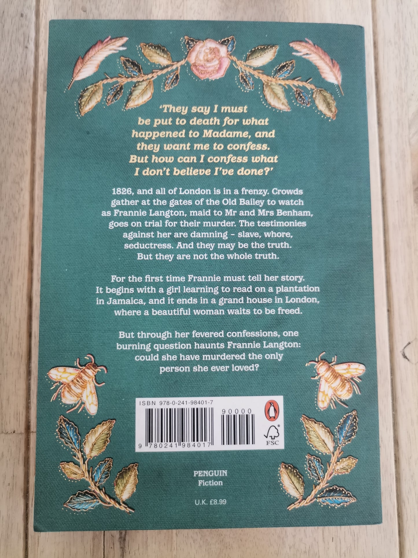 The Confessions Of Frannie Langton by Sara Collins