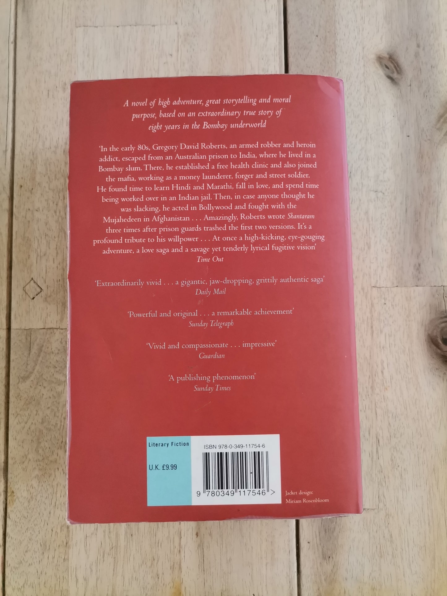 Shantaram by Gregory David Roberts