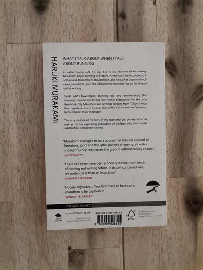What I Talk About When I Talk About Running – Haruki Murakami