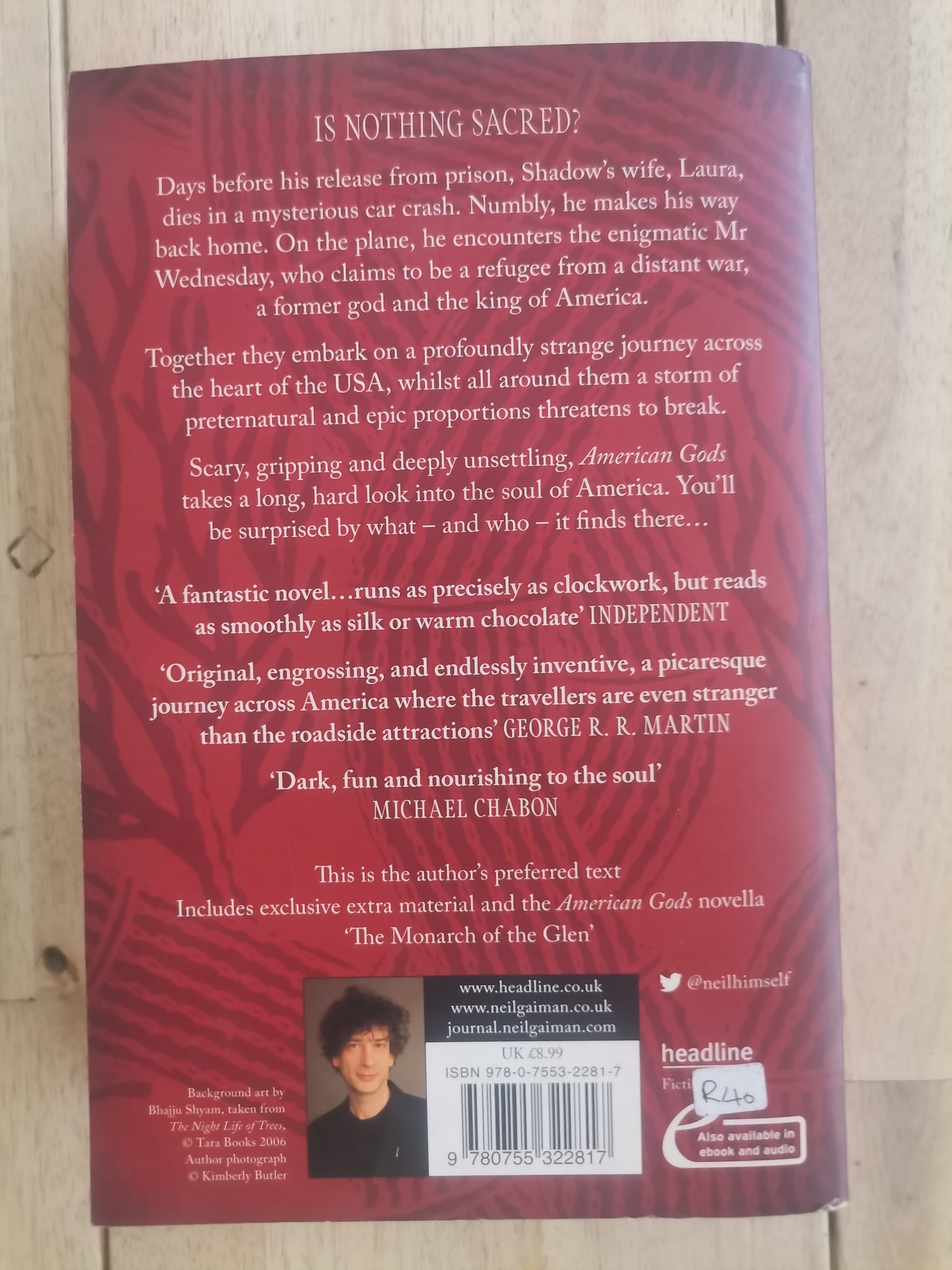 American Gods by Neil Gaiman