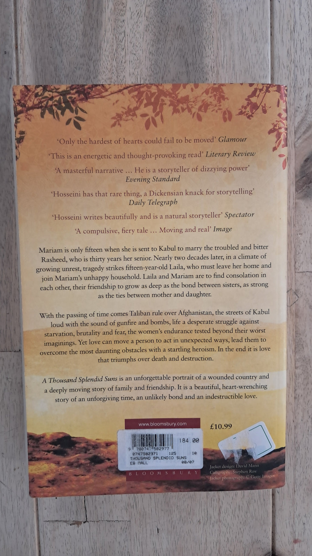 A Thousand Splendid Suns – Khaled Hosseini