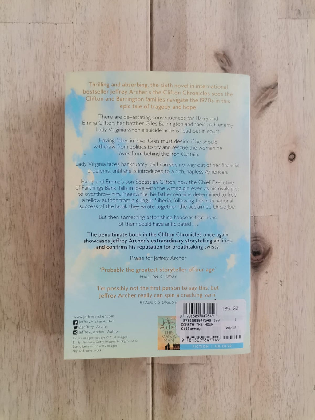 Cometh the Hour – Jeffrey Archer