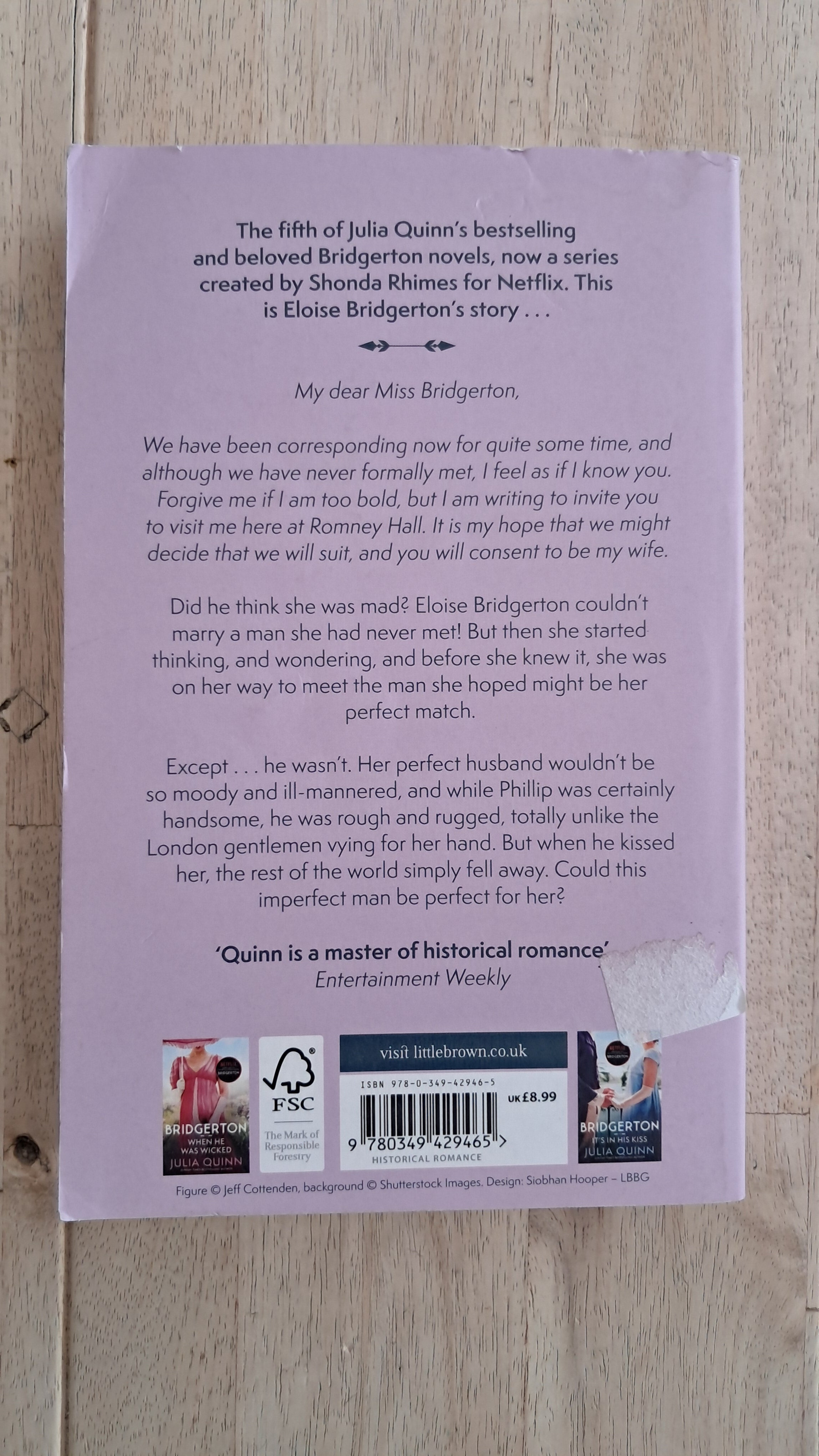 To Sir Phillip, With Love – Julia Quinn