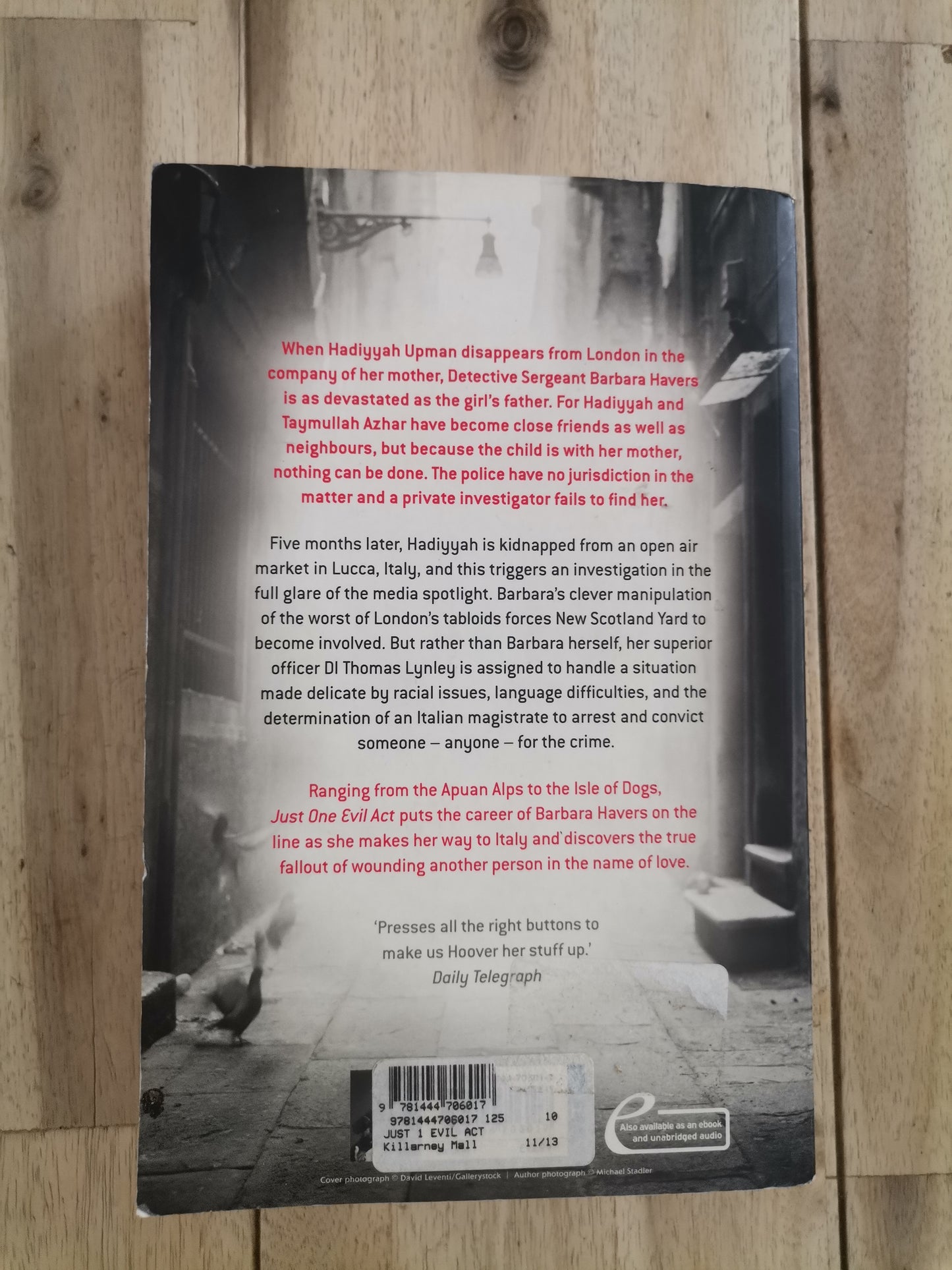 Just One Evil Act – Elizabeth George