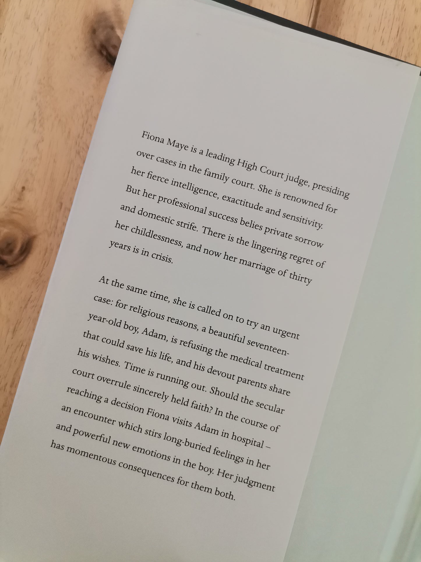 The Children Act – Ian McEwan