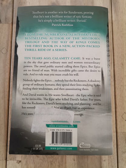Steelheart by Brandon Sanderson