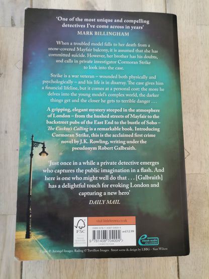 The Cuckoo's Calling by Robert Galbraith