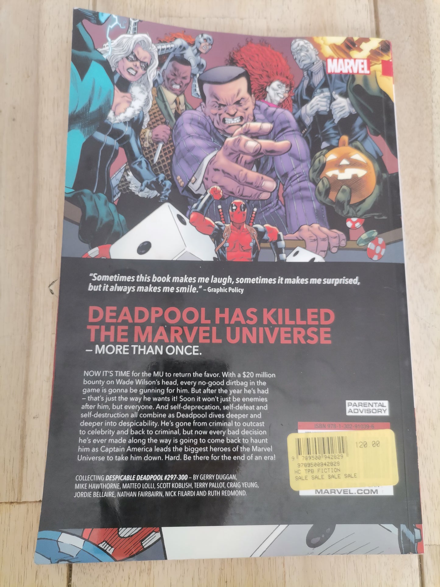 Marvel The Despicable Deadpool