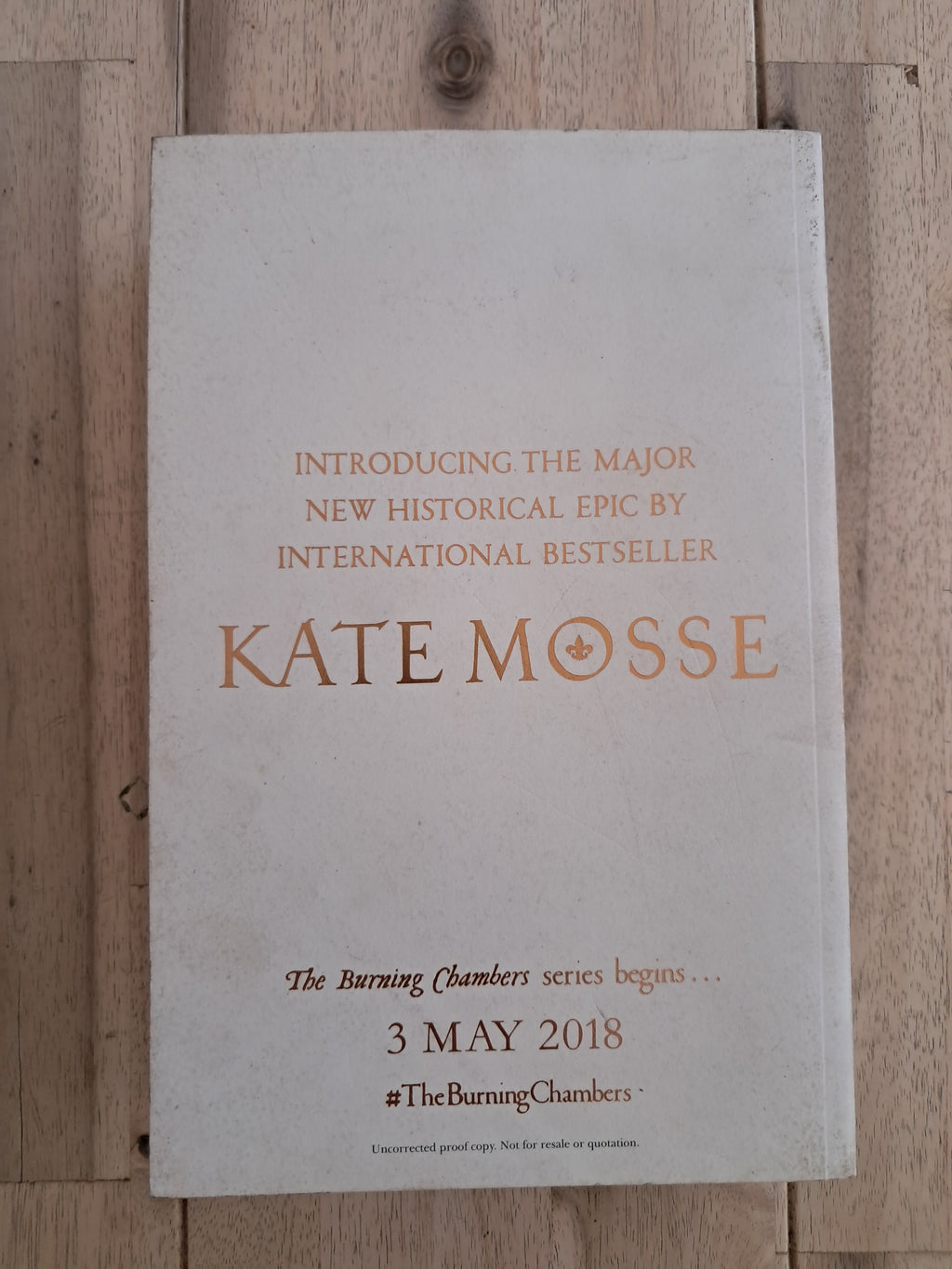 The Burning Chambers (The Joubert Family Chronicles #1) – Kate Mosse