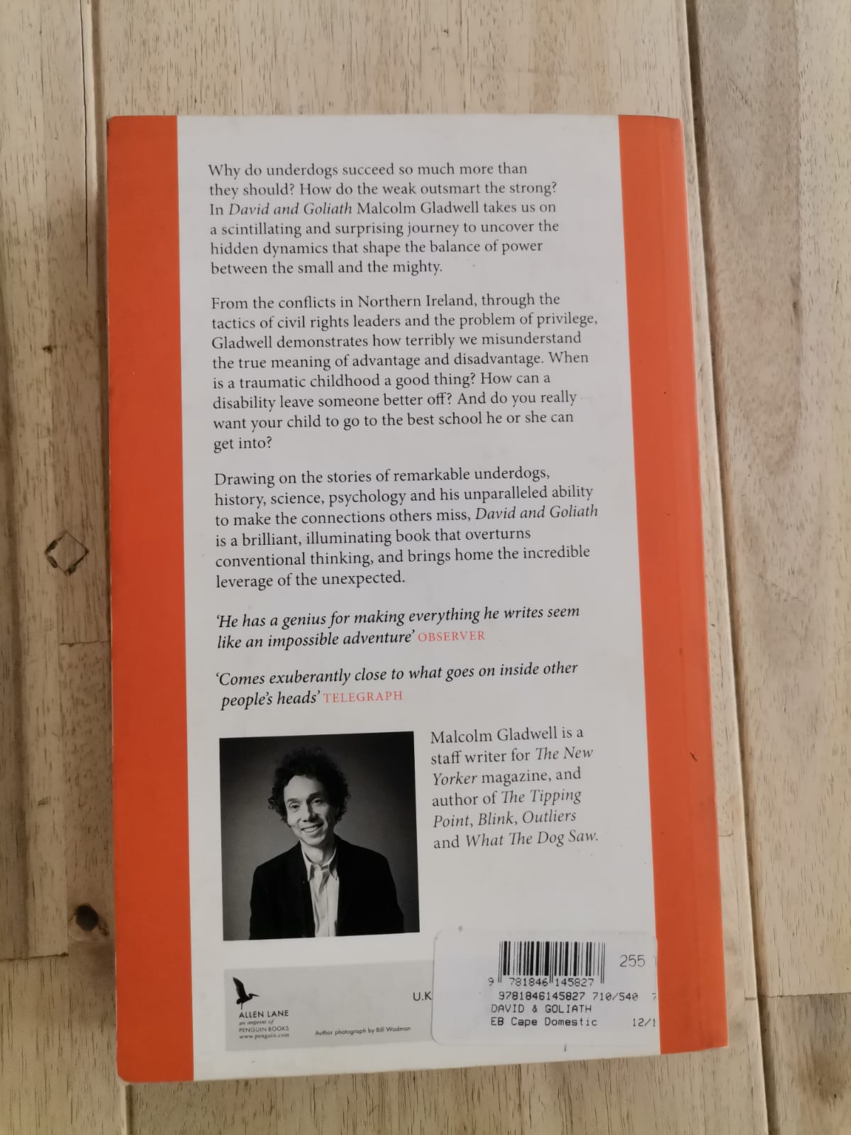 David and Goliath – Malcolm Gladwell