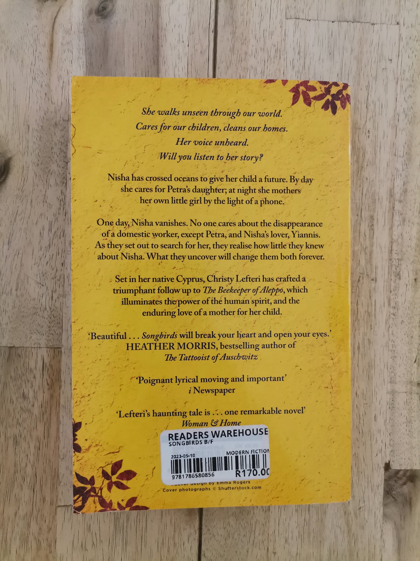 Songbirds – Christy Lefteri