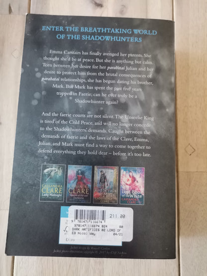 Lord of Shadows (The Dark Artifices #2) by Cassandra Clare