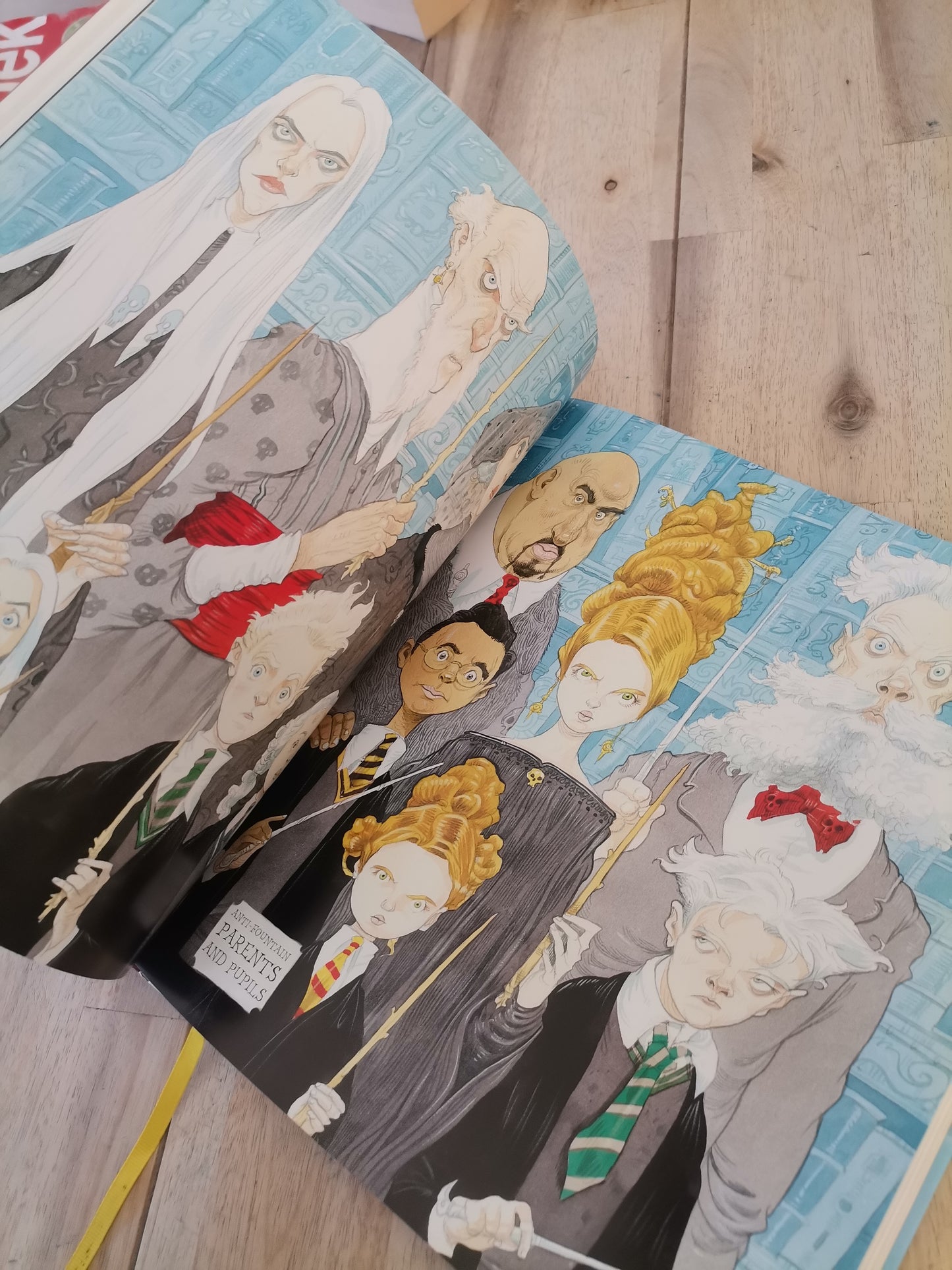 The Tales of Beedle the Bard, J.K. Rowling, illustated by Chris Riddle.