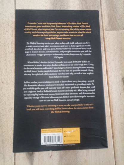 The Wolf of Investing - Jordan Belfort (Paperback)