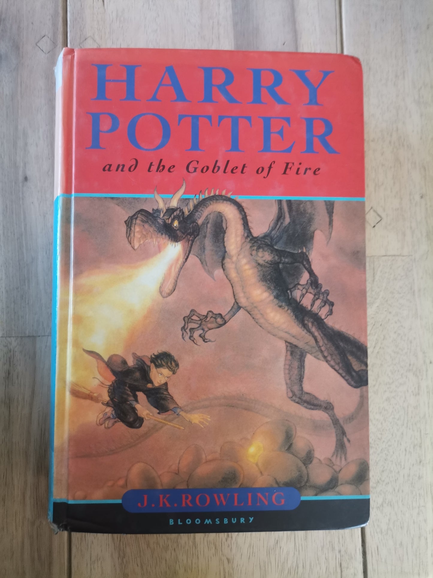 Harry Potter and the Goblet of Fire by J.K. Rowling - First Edition Hardcover